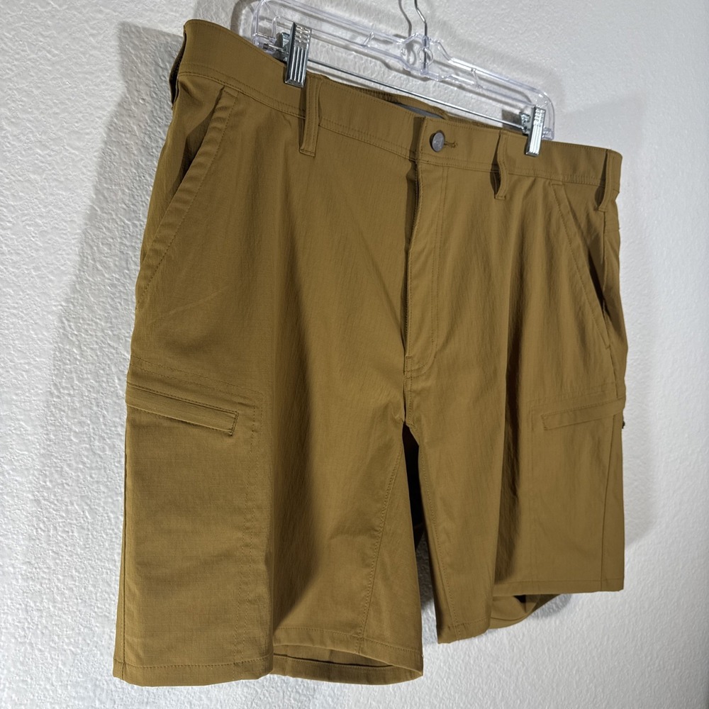 Orvis Jackson Quick Dry 8" Shorts Mens 40 Khaki Tan UPF 50 Hiking Fishing NWOT - Picture 16 of 16